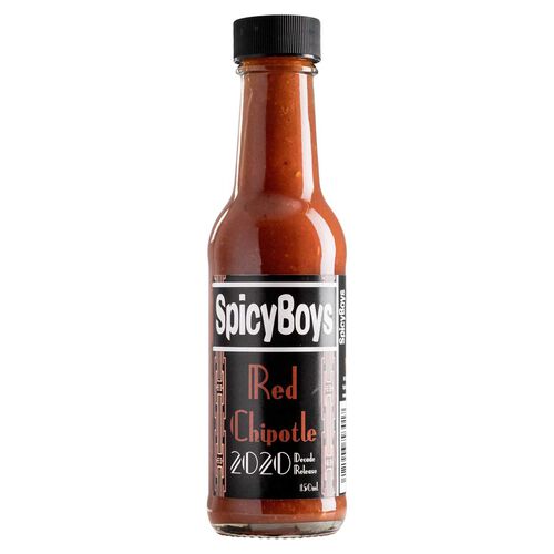 SpicyBoys Red Chipotle Medium Hot Sauce 150ml
