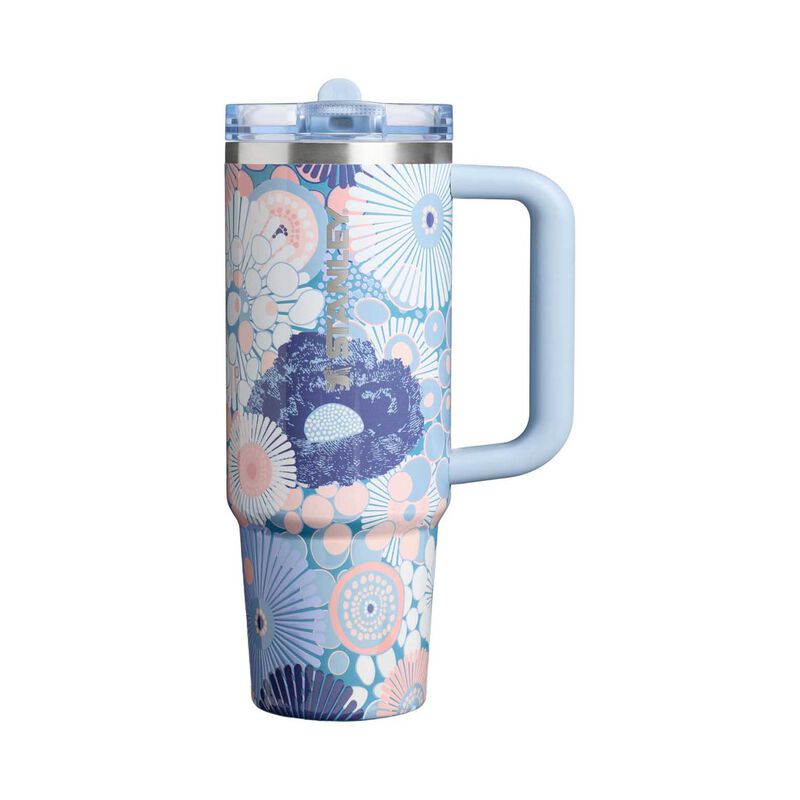 Stanley The Quencher Protour Flip Straw Tumbler 30oz Blue Dream Wildflower image number 0