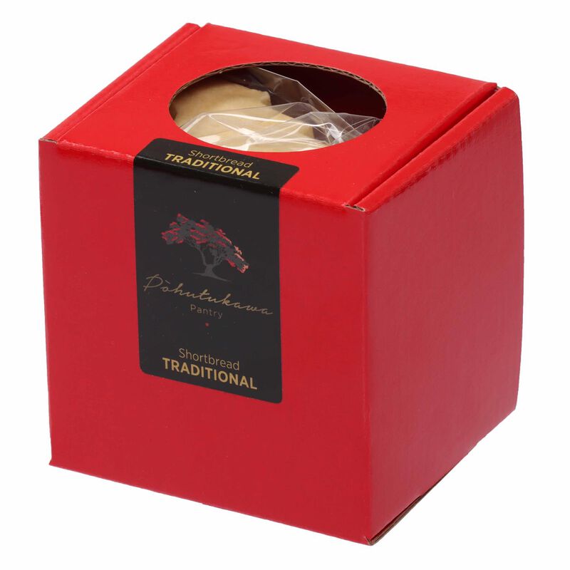 Pohutukawa Pantry All Butter Shortbread Christmas Trees Box Of 8 175g image number 0