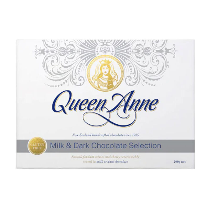 Queen Anne Milk & Dark Chocolate Caramel Selection 200g image number 0