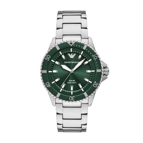 Emporio Armani World Explorer Solar-Powered Three-Hand Watch AR11698