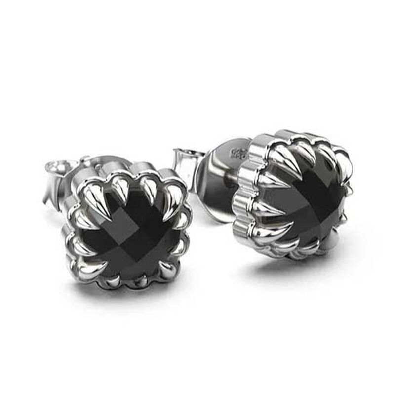 Stolen Girlfriends Club Mini Claw Studs Onyx image number 2