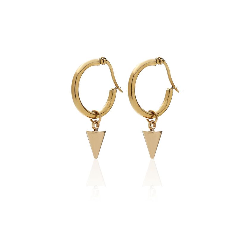 Silk & Steel Kate Hoops image number 0