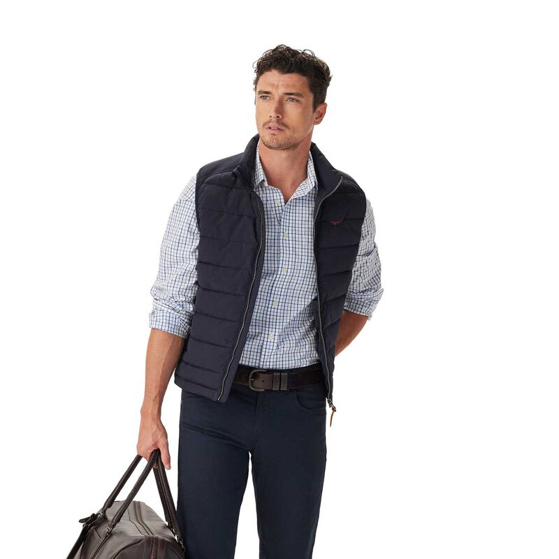 R.M. Williams Newland Poplin Check Shirt image number 0