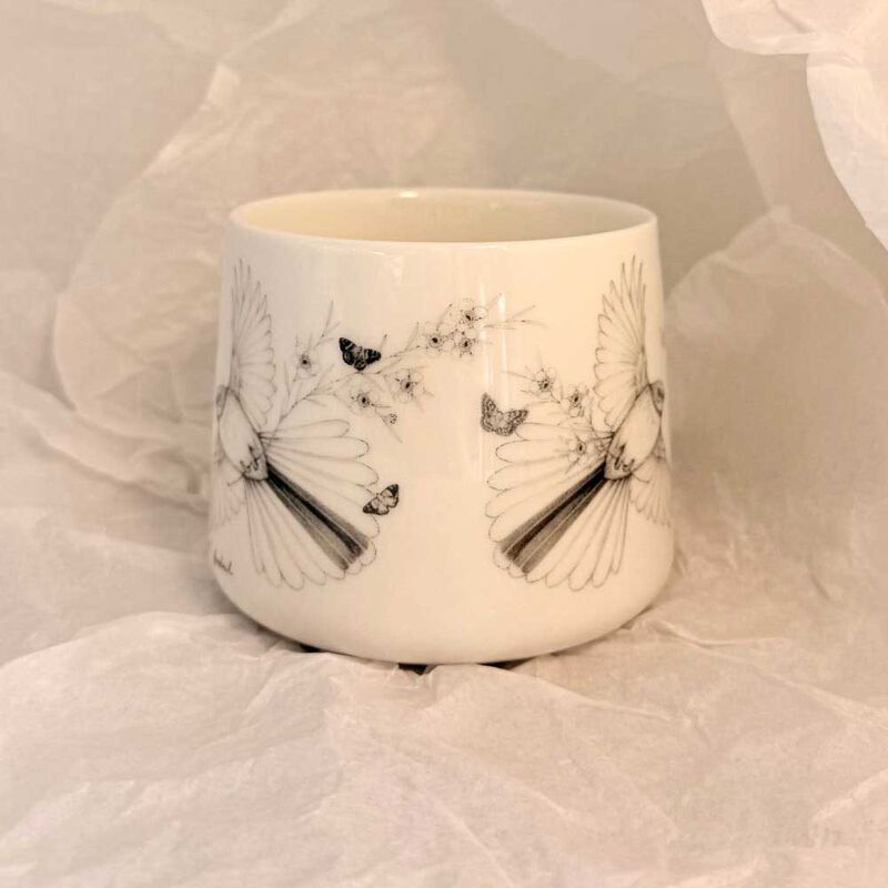 Katy Hayward Cup - Come Fly With Me - Piwaiwaka/Fantail image number 3