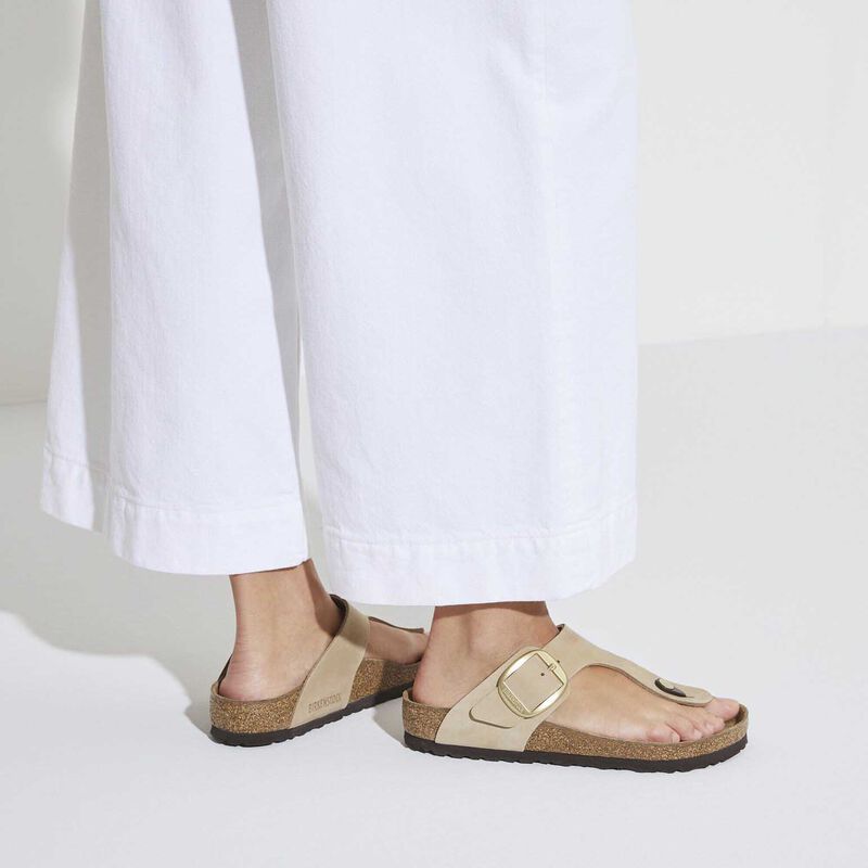 Birkenstock Gizeh Big Buckle Nubuck Regular image number 1
