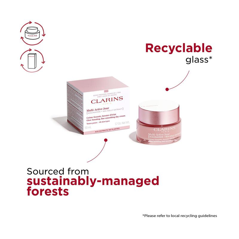 Clarins Multi-Active Day Cream All Skin Types 50ml image number 2