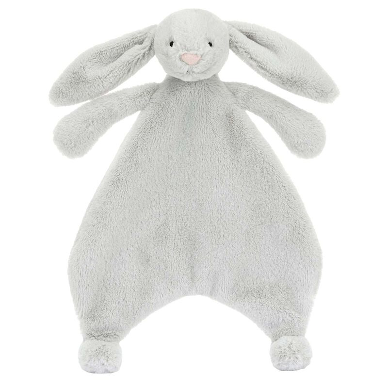 Jellycat Bashful Silver Bunny Comforter image number 0