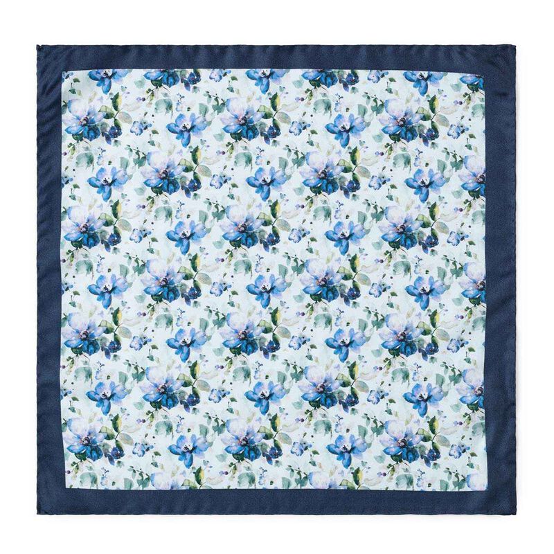 Cambridge Magnolia Pocket Square image number 1