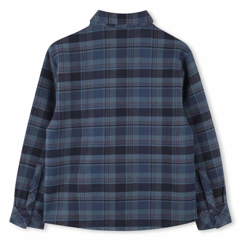 Timberland Checked Cotton Over Shirt 6Y - 8Y image number 1