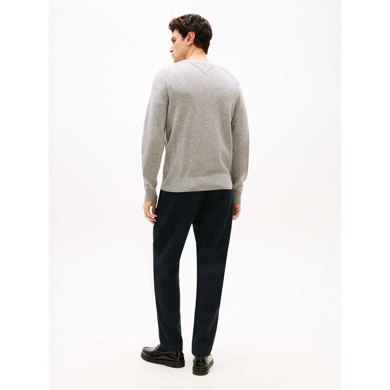 Tommy Hilfiger Pure Wool Crew Neck Jumper image number 1