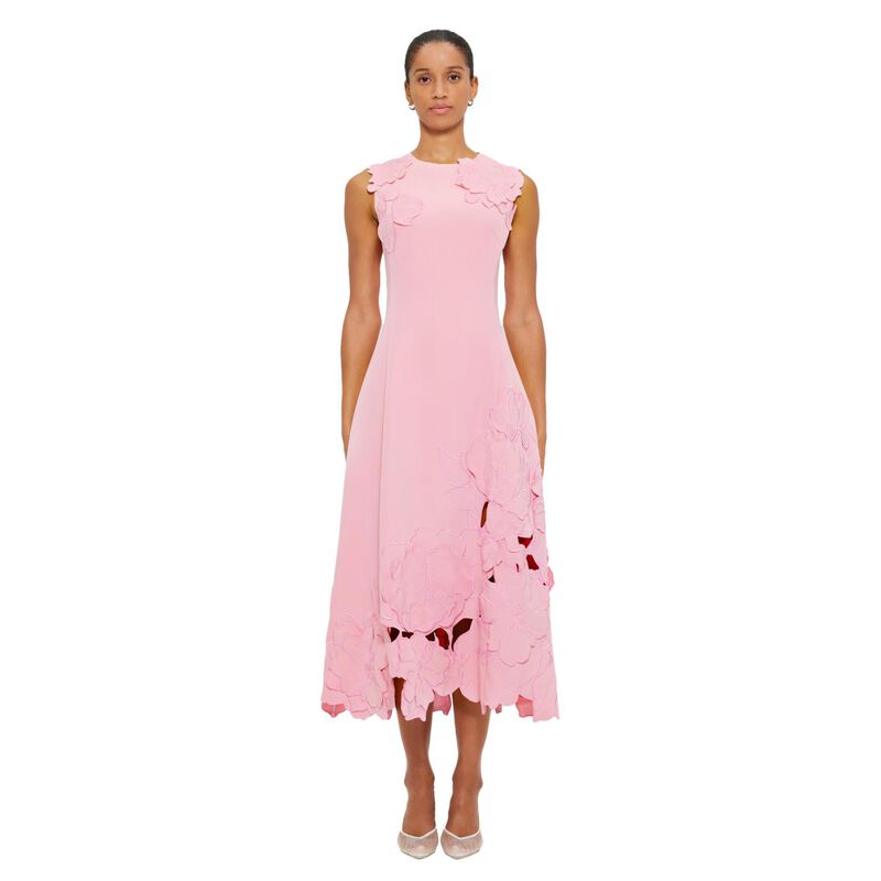 LEO LIN Cleo Appliqué Midi Dress image number 0