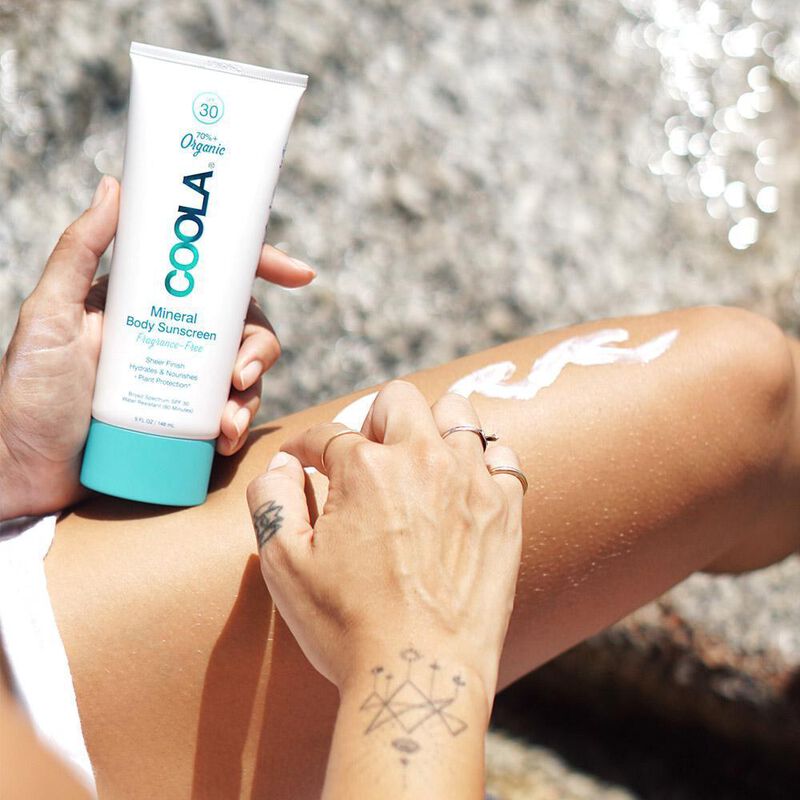 COOLA Mineral Body Sunscreen SPF50 100ml - Fragrance Free image number 3