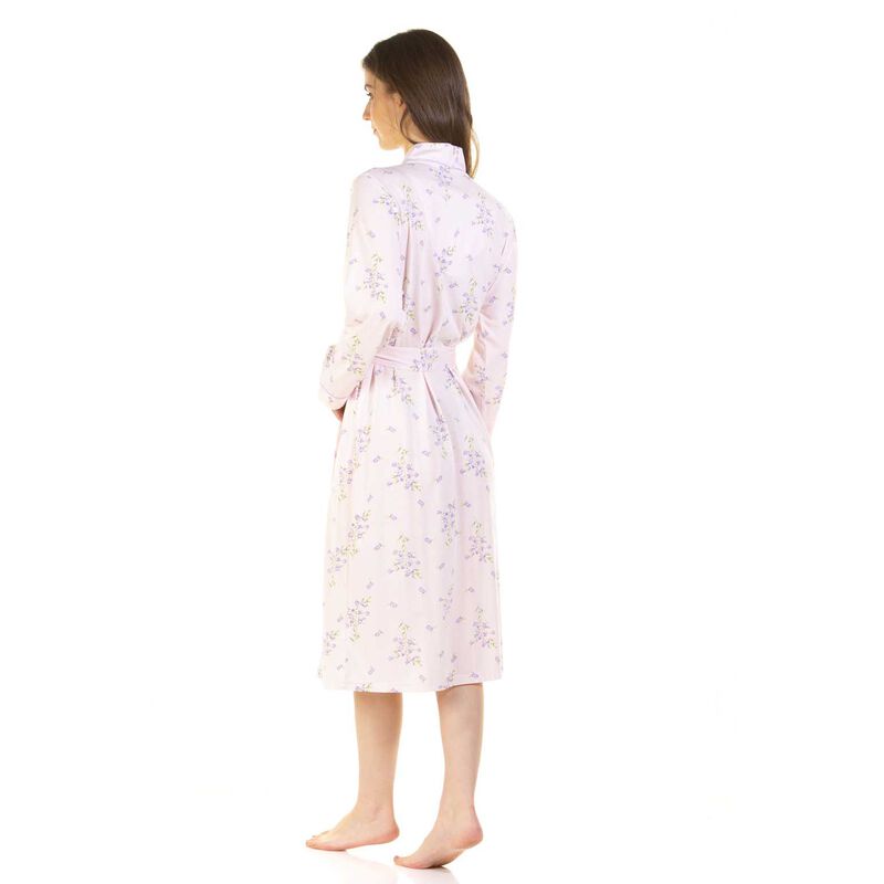 La Marquise Primrose In Bloom Cotton Rich Wrap Robe image number 1
