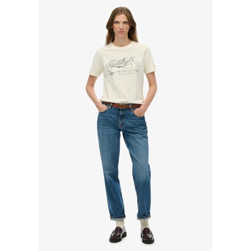 Superdry Industry Worker Rlxd Tee image number 3