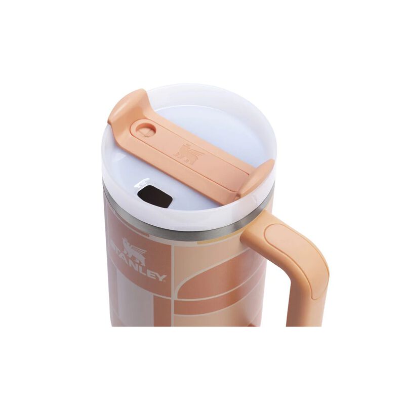 Stanley The Quencher H2.0 Flowstate™ Tumbler 40oz Apricot Court Duo image number 2