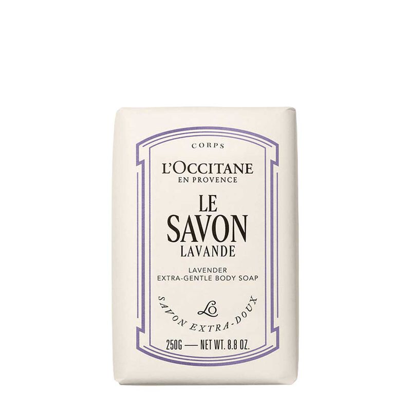L'Occitane Lavender Extra-Gentle Body Soap 250g image number 0