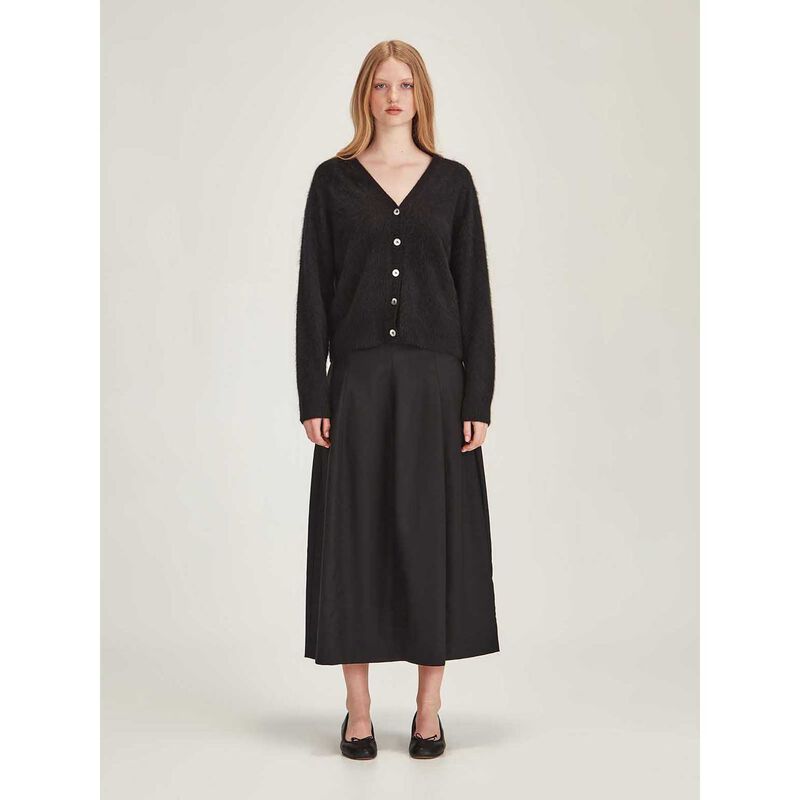 Caroline Sills Brushed Cashmere Cardigan image number 3