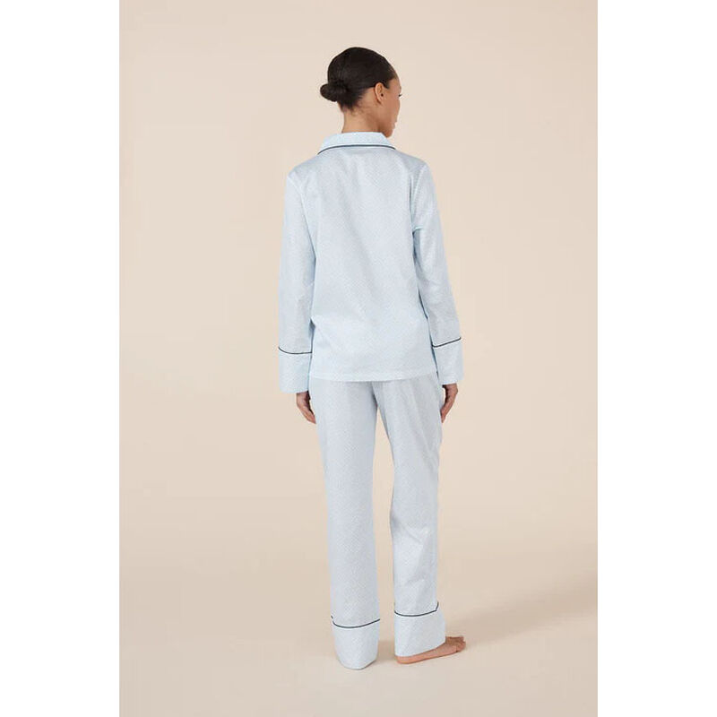 Gingerlilly Sky Diamond Cotton Pj Set image number 1