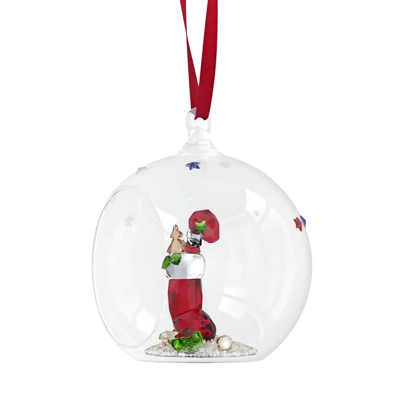 Swarovski Holiday Cheers Stocking & Candy Ball Ornament image number 3