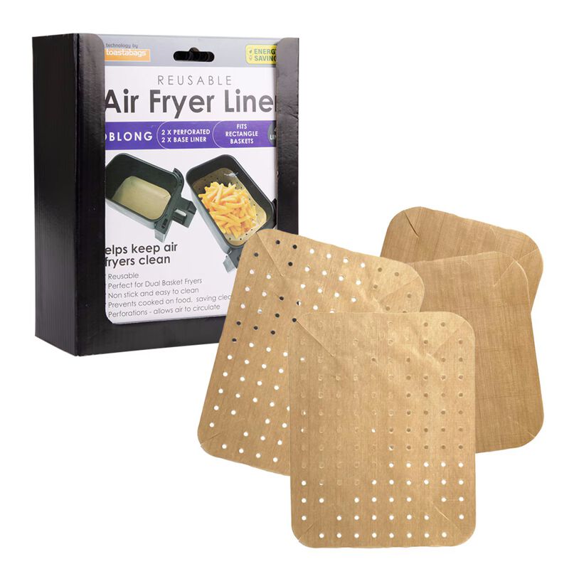 Toastabags Air Fryer Liners Oblong - Set of 4 image number 0