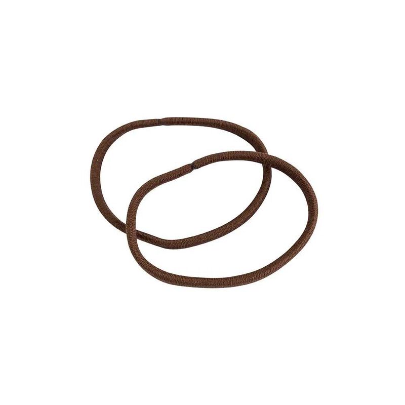 Mae Flat Elastics 12-Pack - Brown image number 1