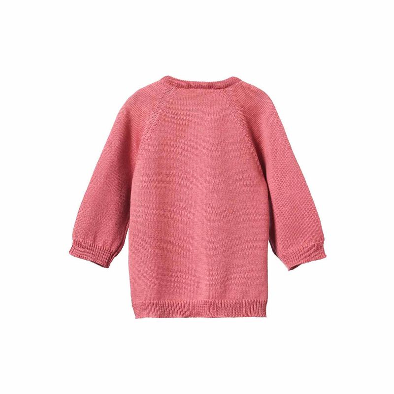 Nature Baby Merino Knit Kimono Jacket image number 3