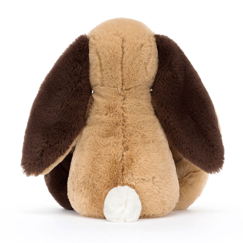 Jellycat Bashful Patchwork Brown Bunny Original image number 2