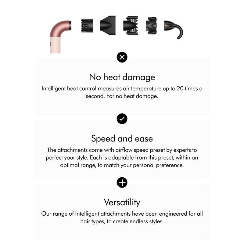 Dyson Supersonic&trade; Hair Dryer in Ceramic Pink image number 2