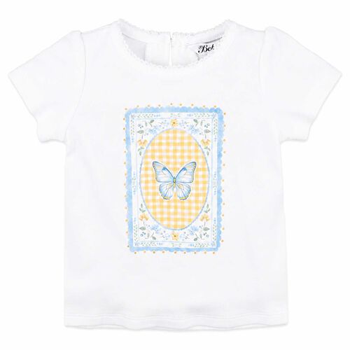 B&eacute;b&eacute; Libby Butterfly Tee