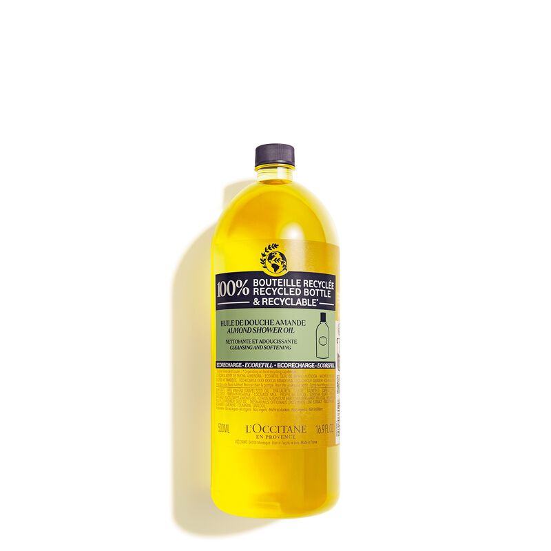 L'Occitane Almond Eco-Refill Shower Oil 500ml image number 0