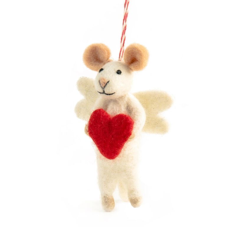 Gifted Hands Angelica Mouse Decoration image number 0