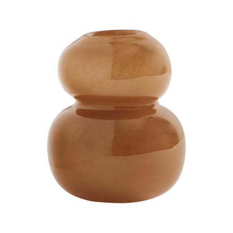 OYOY Lasi Vase Extra Small Nutmeg image number 0