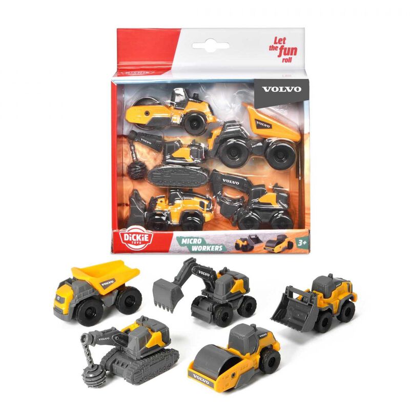 Dickie Toys Volvo Micro Workers image number 1