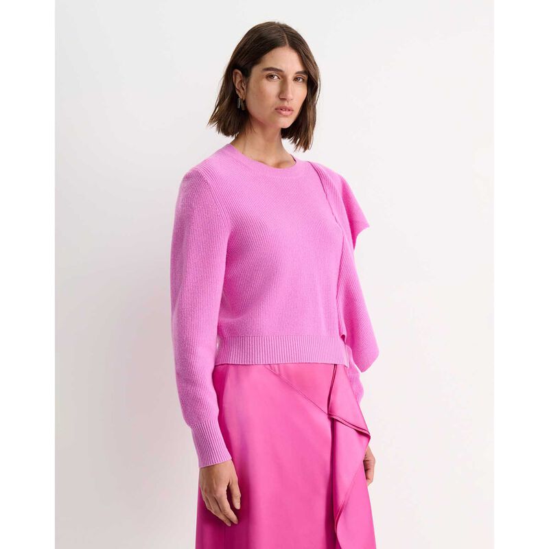Sportscraft Pearl Ruffle Sweater image number 2