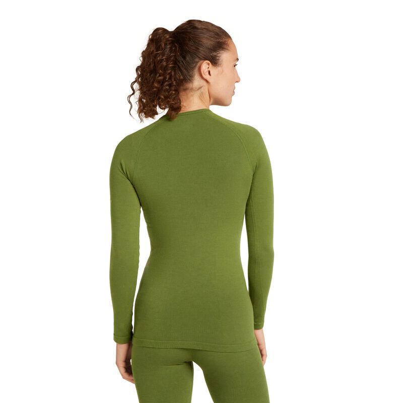 Icebreaker W Merino Blend 260 ZoneKnit Seamless LS Crewe image number 5