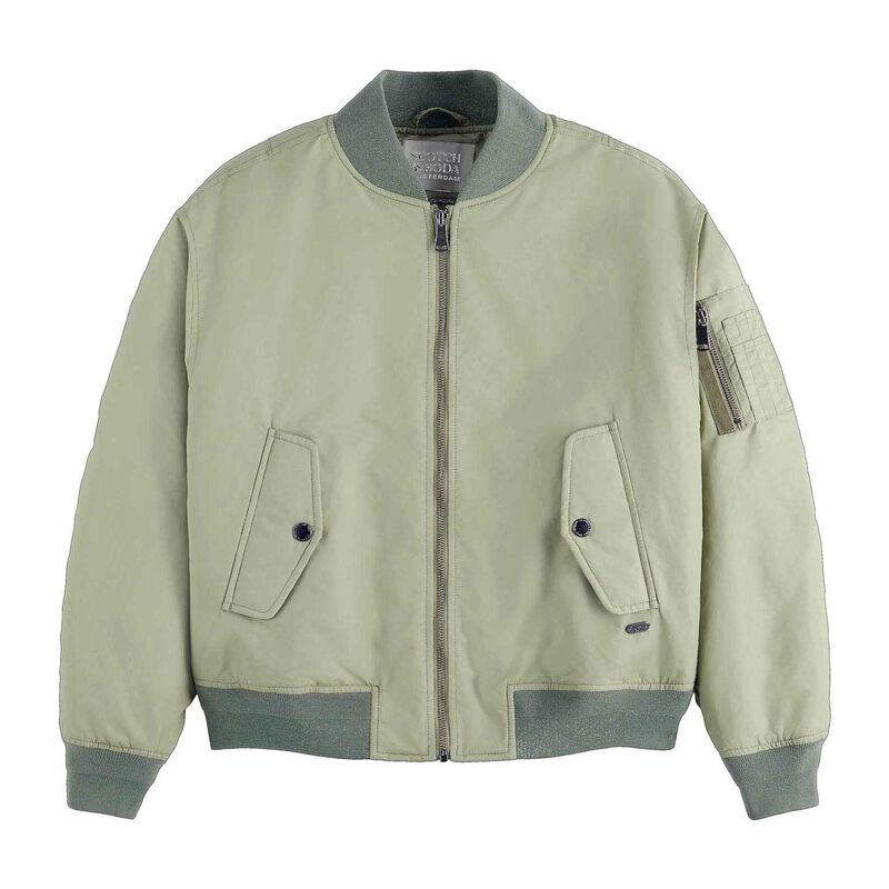 Scotch & Soda Technical Nylon Bomber image number 0
