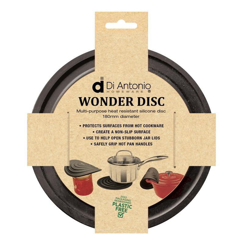 Di Antonio Silicone Pot Stand Black 180mm image number 0