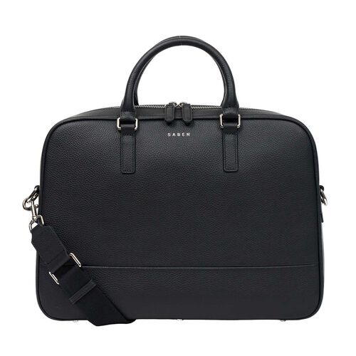 SABEN Harrison Black Briefcase