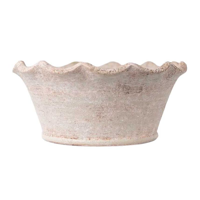 French Country Wavy Planter Bowl image number 0