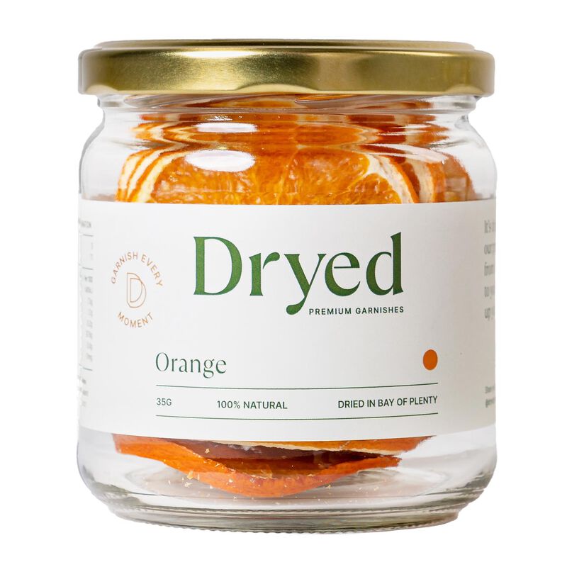 Dryed Premium Garnishes 35g Jar Orange image number 0