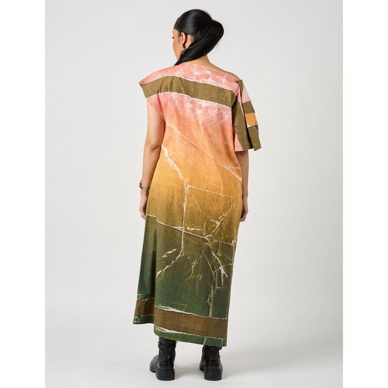 La Vaca Loca Oversized Print Dress image number 1