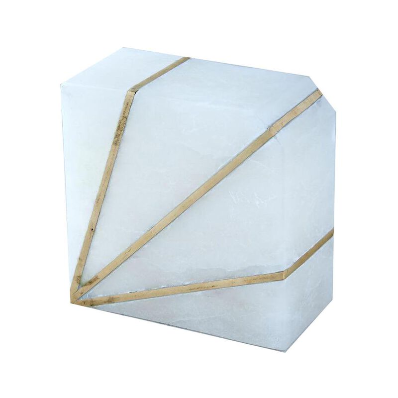 West Elm Marble Object Single Bookend image number 0