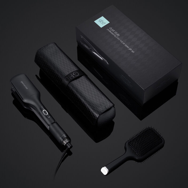 ghd Duet Style 2-on-1 Festive Gift Set in Black image number 1