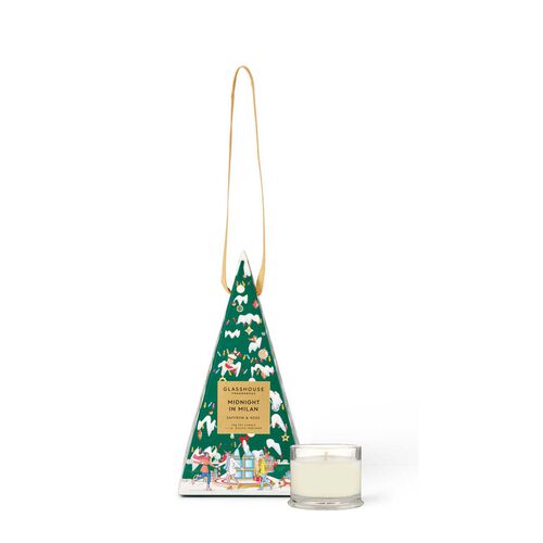 Glasshouse Fragrances 30G Christmas Bauble Candle - Midnight In Milan