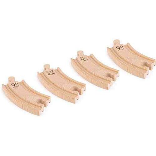 Hape Track 4Pcs Short Curved