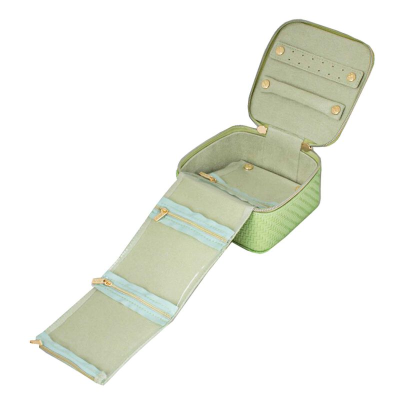 Tonic Herringbone Jewellery Cube Pistachio image number 2