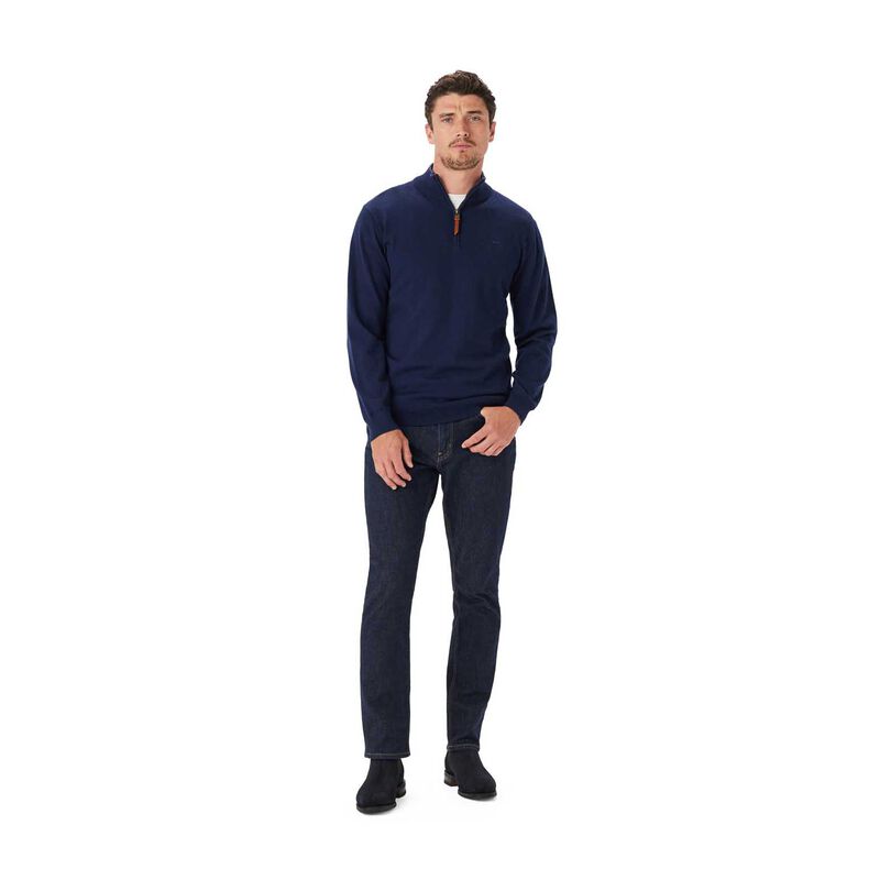 R.M. Williams Ernest Merino 1/4 Zip Knit image number 3