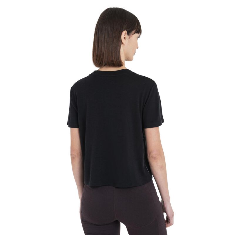 Icebreaker W Merino 150 Tech Lite SS Crop Tee image number 1