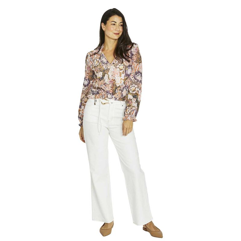 Jump Delicate Paisley Top image number 3